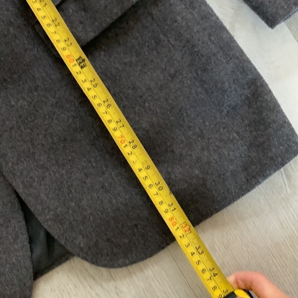 Jos A Bank 100% Camel‎ Hair Blazer size 40 Regular gray two buttons - Picture 9 of 16